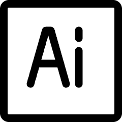 Adobe Illustrator Logo Icon from Ultimate Regular Set