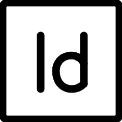 Adobe Indesign Logo Icon from Ultimate Regular Set