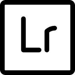 Adobe Lightroom Logo Icon from Ultimate Regular Set