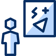 Art Gallery 2 Icon from Cyber Duotone Set