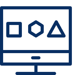 Computer Graphic 2 Icon from Cyber Line Set