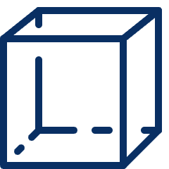 Cube Icon from Cyber Line Set