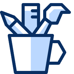Design Mug Icon from Cyber Duotone Set