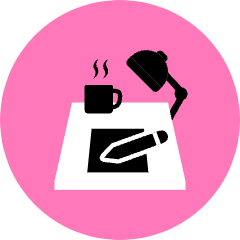 Design Table Icon from Kameleon Pop Set