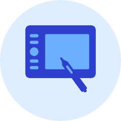 Drawing Tablet Icon from Kameleon Duo Set