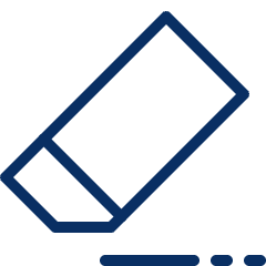 Eraser Icon from Cyber Line Set
