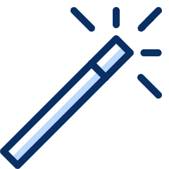 Magic Wand 1 Icon from Cyber Duotone Set