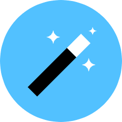 Magic Wand Icon from Kameleon Pop Set