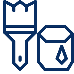 Paint Equipment Icon from Cyber Line Set