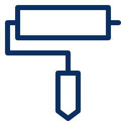 Paint Roll Icon from Cyber Line Set