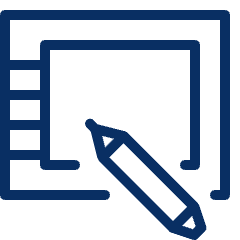 Pen Tablet Icon from Cyber Line Set