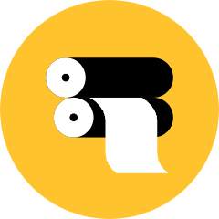 Roll Paper Icon from Kameleon Pop Set