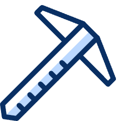 Ruler 3 Icon from Cyber Duotone Set