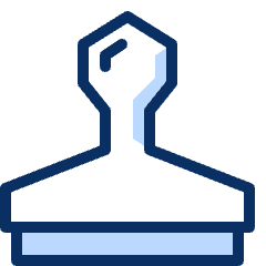 Stamp Icon from Cyber Duotone Set