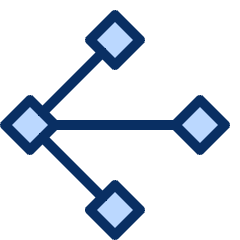 Vector Handle Icon from Cyber Duotone Set