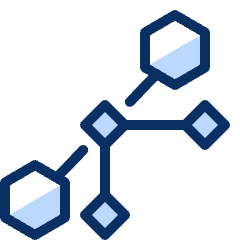 Vector Line Curve Icon from Cyber Duotone Set