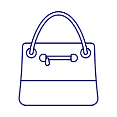 Handbag PURSE Illustration from UX Line Set