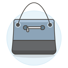 Handbag PURSE Illustration from UX Colors Set