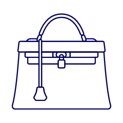 Orange Purse Illustration from UX Line Set