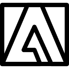 Adobe Logo Icon from Ultimate Regular Set