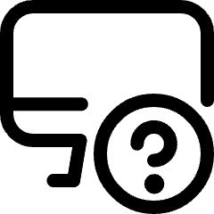 Monitor Question Icon from Ultimate Regular Set
