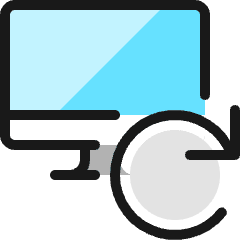 Monitor Refresh Icon from Ultimate Colors Set