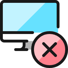 Monitor Remove Icon from Ultimate Colors Set