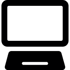 Desktop Computer Icon from Ultimate Bold Set