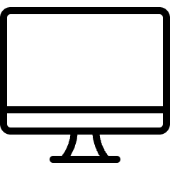 Monitor Icon from Ultimate Light Set