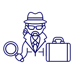 Detective 1 1 Illustration from UX Line Set