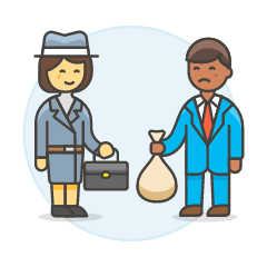 Detective Deal 6 Illustration from UX Colors Set