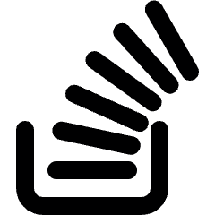 Stack Overflow Logo Icon from Ultimate Bold Set