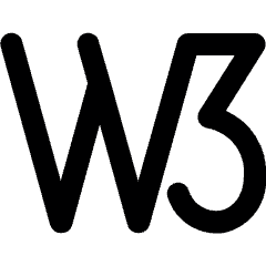 W3c Logo Icon from Ultimate Bold Set