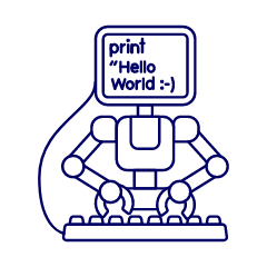 Machine Learning 3 Illustration from UX Line Set