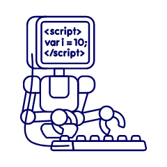 Machine Learning 4 Illustration from UX Line Set