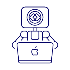 Machine Learning 5 Illustration from UX Line Set