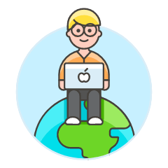 Global Coding 1 Illustration from UX Colors Set
