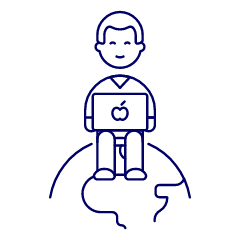 Global Coding 2 Illustration from UX Line Set