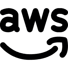 Amazon Web Service Logo Icon from Ultimate Bold Set