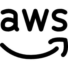 Amazon Web Service Logo Icon from Ultimate Regular Set