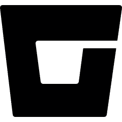 Bitbucket Logo Icon from Ultimate Bold Set