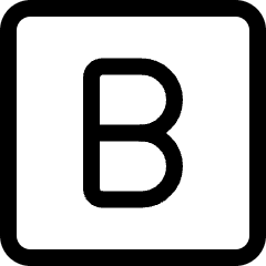 Bootstrap Logo Icon from Ultimate Regular Set