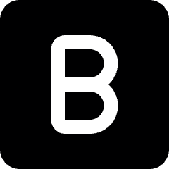 Bootstrap Logo Icon from Ultimate Bold Set