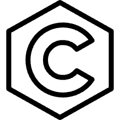 C Logo Icon from Ultimate Light Set