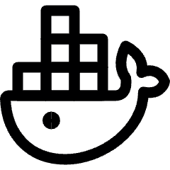 Docker Logo Icon from Ultimate Regular Set