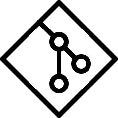 Git Logo Icon from Ultimate Light Set