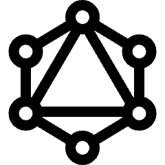 GraphQL Logo Icon from Ultimate Regular Set
