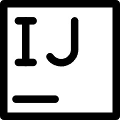 IntelliJ IDEA Logo Icon from Ultimate Regular Set