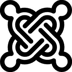 Joomla Logo Icon from Ultimate Regular Set