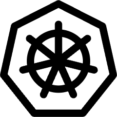 Kubernetes Logo Icon from Ultimate Regular Set